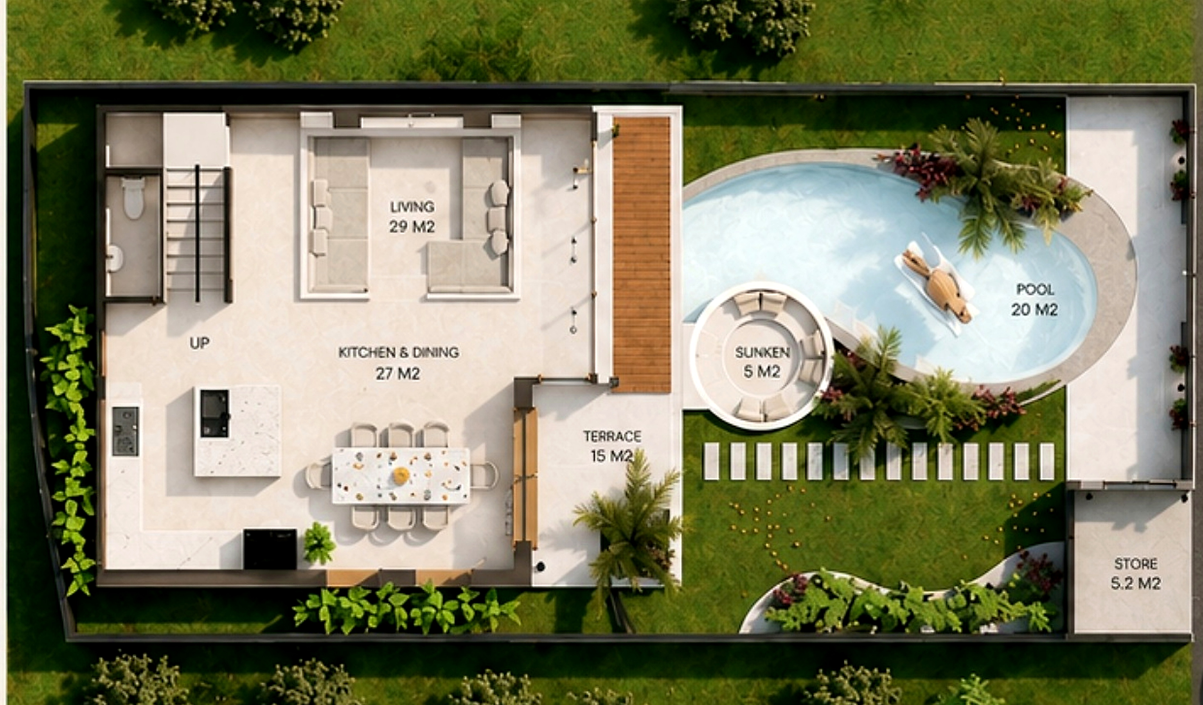 Zunara ground floor plan