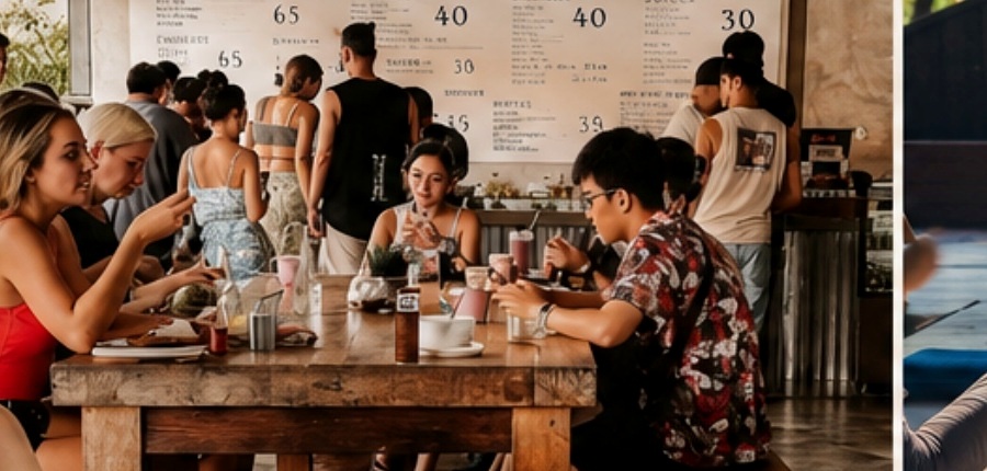 Cafe and dining culture in Canggu
